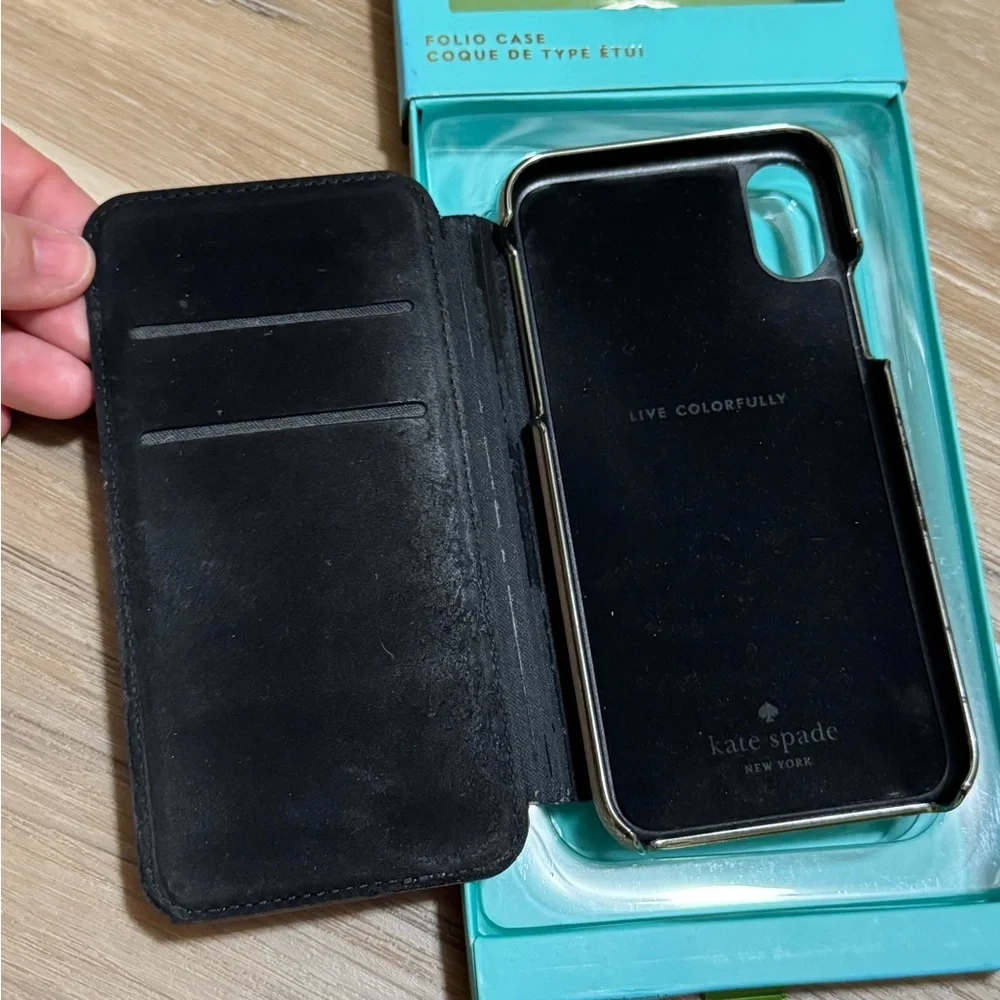 Kate spade folio case for iPhone XS & iPhone X